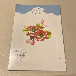 Elizabeth craft designs dies design by Anita Eisen, born assembled flower petals